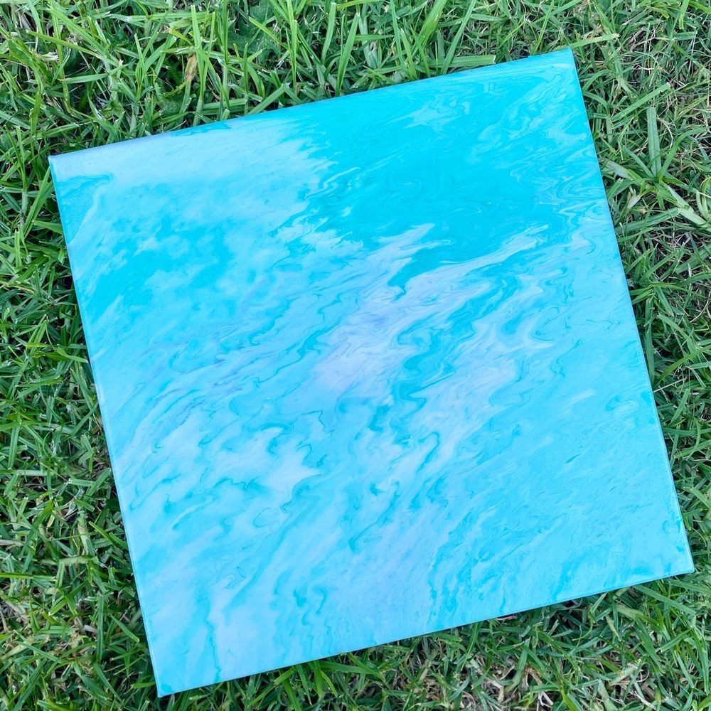 Pour Acrylic Painting
